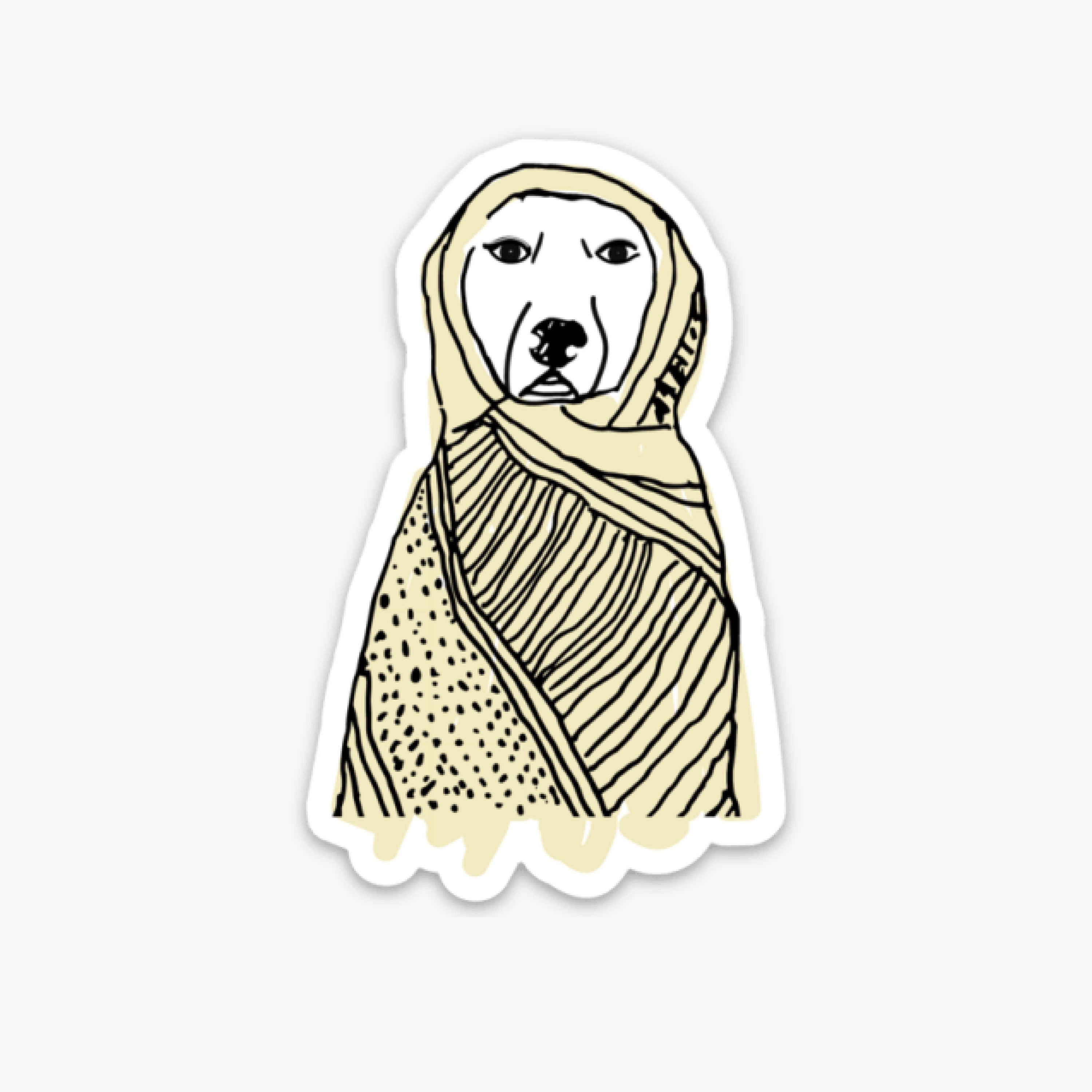 Surfer Sloth Sticker