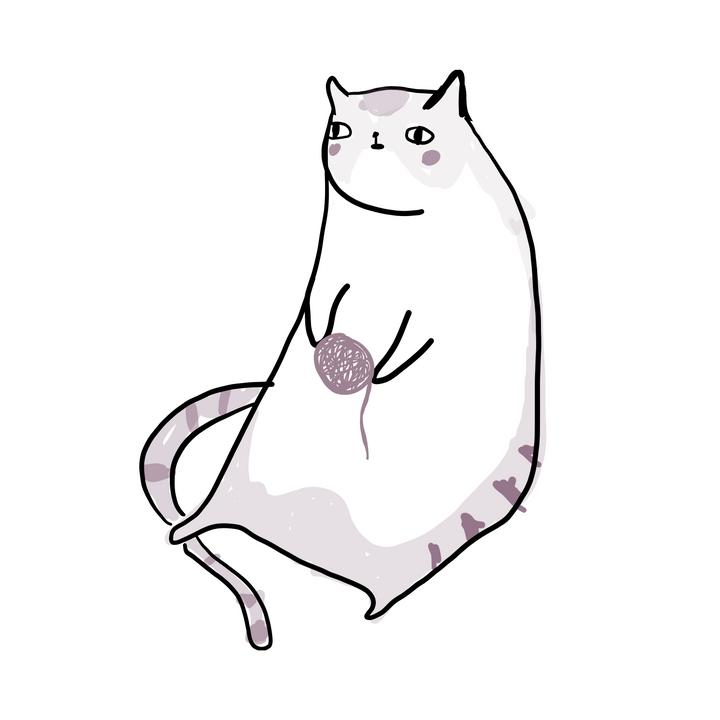 Slouchy Cat