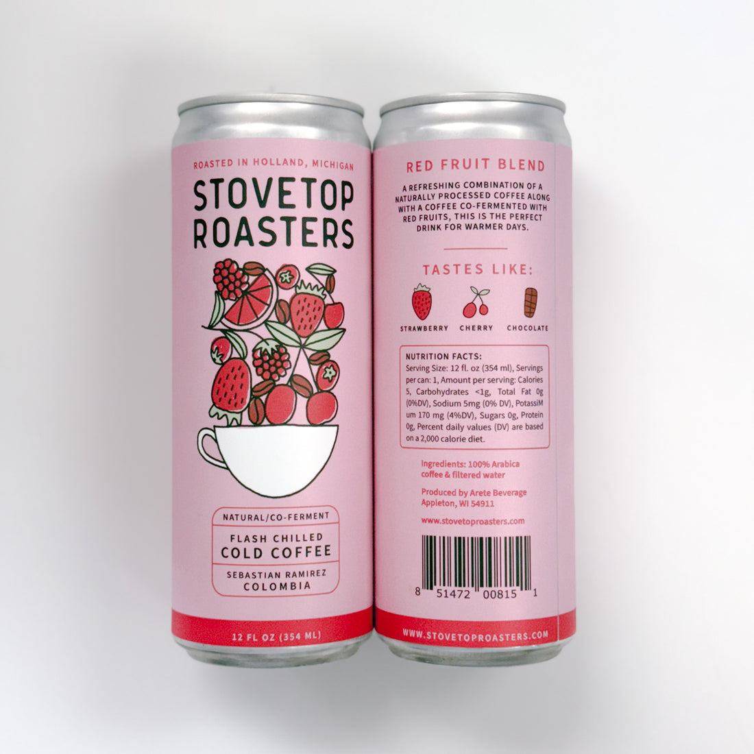 Flash Chilled Coffee Cans