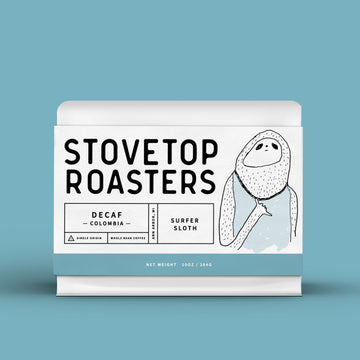 Winston the Bear Sticker – Stovetop Roasters